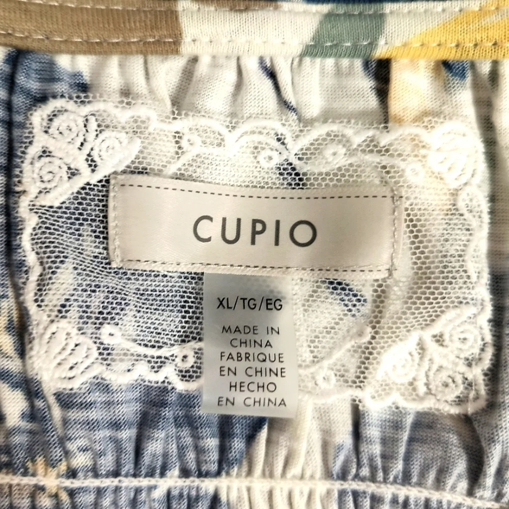 [5x$20] Cupio Floral Long Sleeves Top / Size XL - Picture 6 of 8